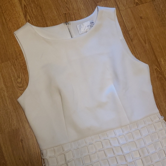 JOA lattice cage skirted dress sz large - Picture 2 of 4